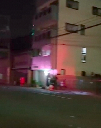 夜のパンパン通り